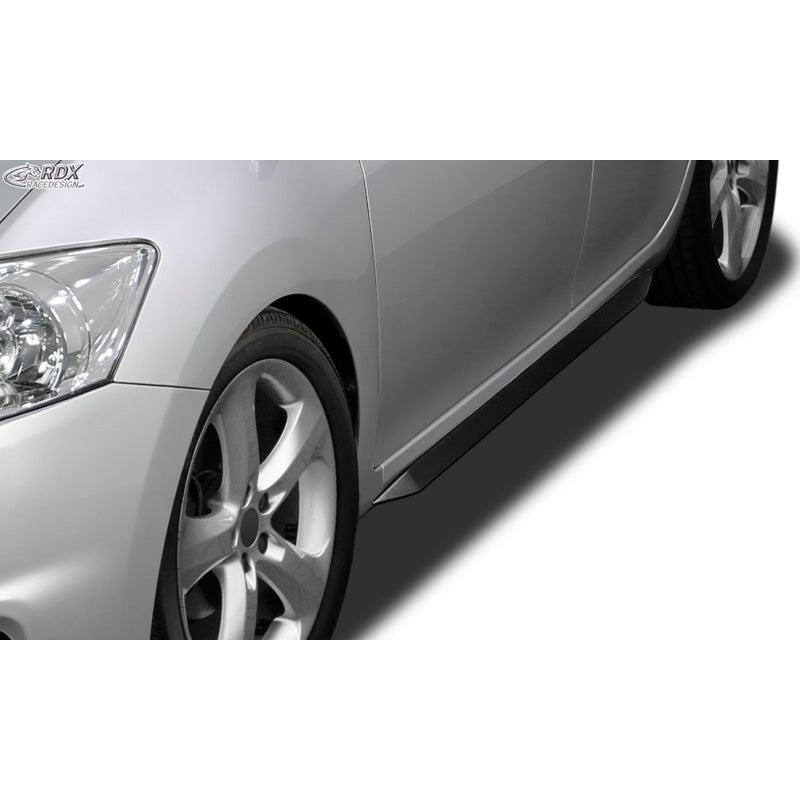 RDX Racedesign, Sideskørter 'Slim', passer til Toyota Auris E150 2007-2012 (ABS glossy black)