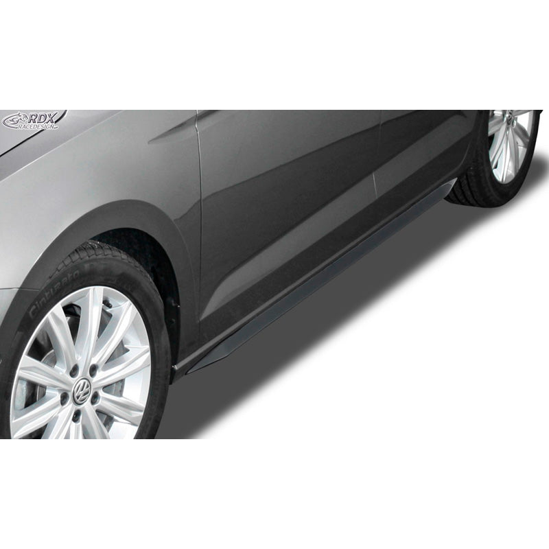 RDX Racedesign, Sideskørter 'Slim', passer til Volkswagen Touran 5T 2015- (ABS glossy black)