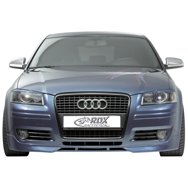 RDX Racedesign, Front spoiler, passer til Audi A3 8P Sportback 04-/3 doors 2005- (PU)