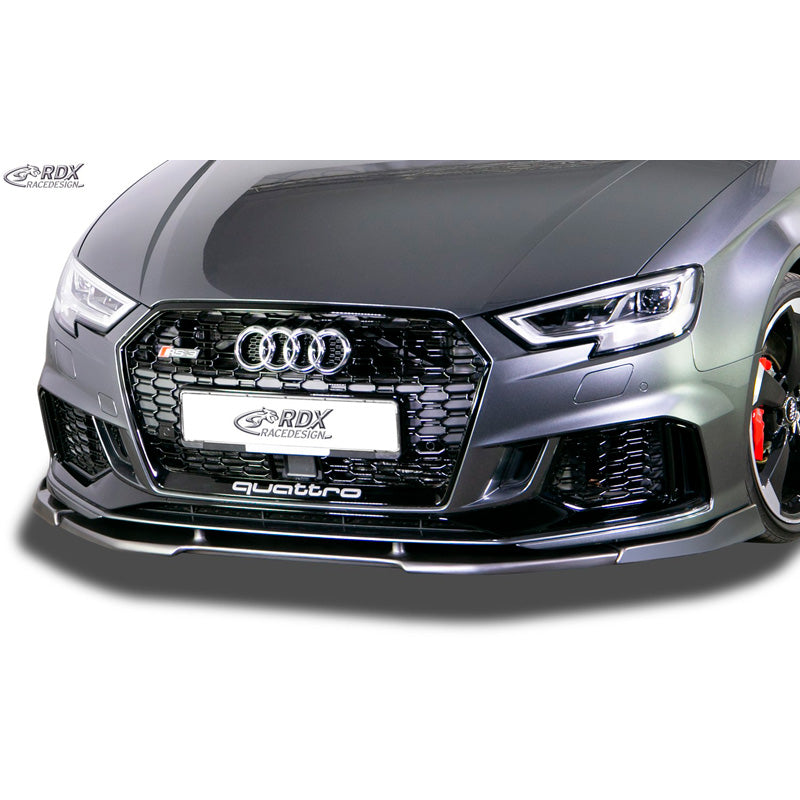 RDX Racedesign, Front spoiler Vario-X, passer til Audi RS3 (8V) 2017- (PU)