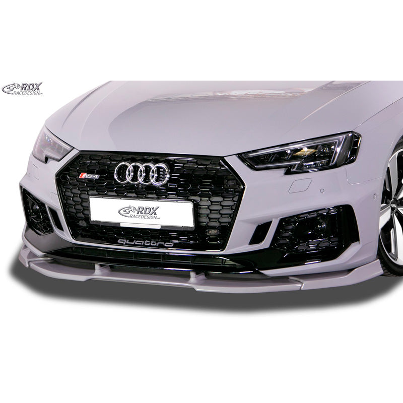 RDX Racedesign, Front spoiler Vario-X, passer til Audi RS4 (B9) 2015- (PU)