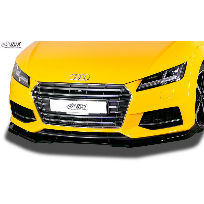 RDX Racedesign, Front spoiler Vario-X, passer til Audi TT (FV) 2014-2018 (PU) S-Line