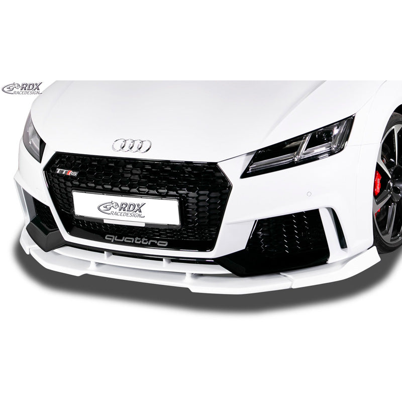 RDX Racedesign, Front spoiler Vario-X, passer til Audi TT RS (FV) 2014-2018 (PU)