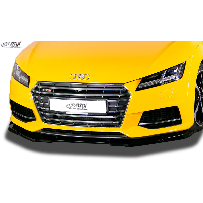 RDX Racedesign, Front spoiler Vario-X, passer til Audi TTS (FV) 2014-2018 (PU)