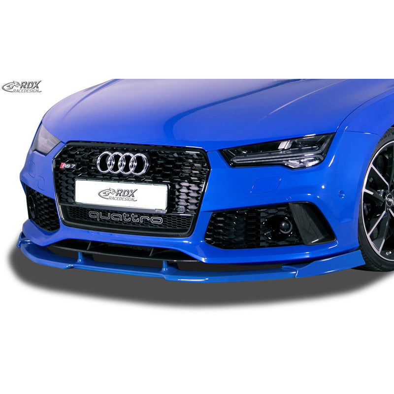 RDX Racedesign, Front spoiler Vario-X, passer til Audi RS7 2013-2018 (PU)