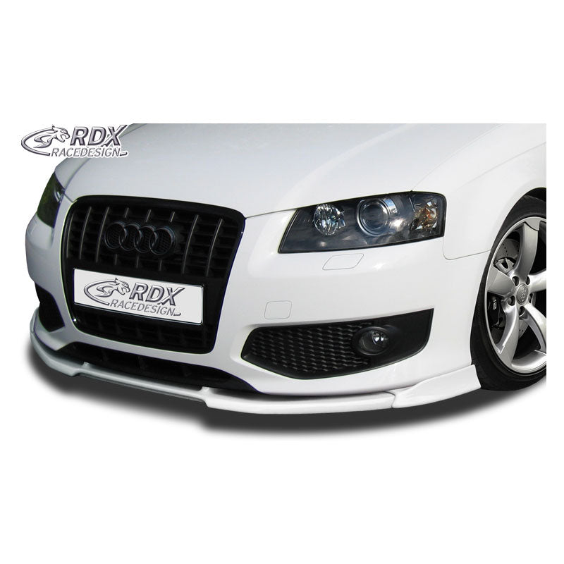 RDX Racedesign, Front spoiler Vario-X, passer til Audi S3 8P 2003-2008 (PU)