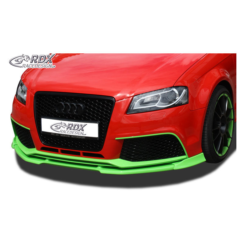 RDX Racedesign, Front spoiler Vario-X, passer til Audi RS3 3/5 doors 2011- (PU)