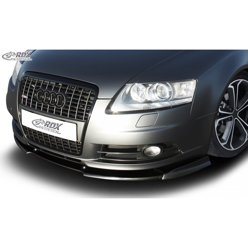 RDX Racedesign, Front spoiler Vario-X, passer til Audi A6 4F S-Line 2005-2008 (PU)