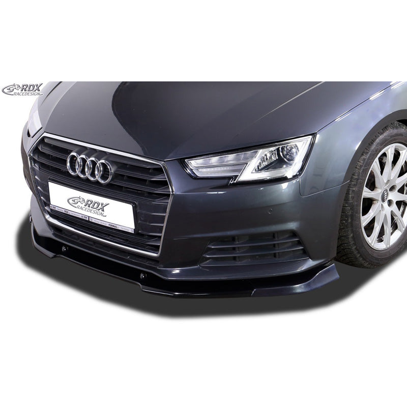 RDX Racedesign, Front spoiler Vario-X, passer til Audi A4 8W B9 2015-2019 (PU)