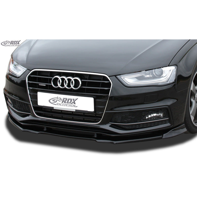 RDX Racedesign, Front spoiler Vario-X, passer til Audi A4 B8 S4/S-Line Facelift 2012-2015 (PU)