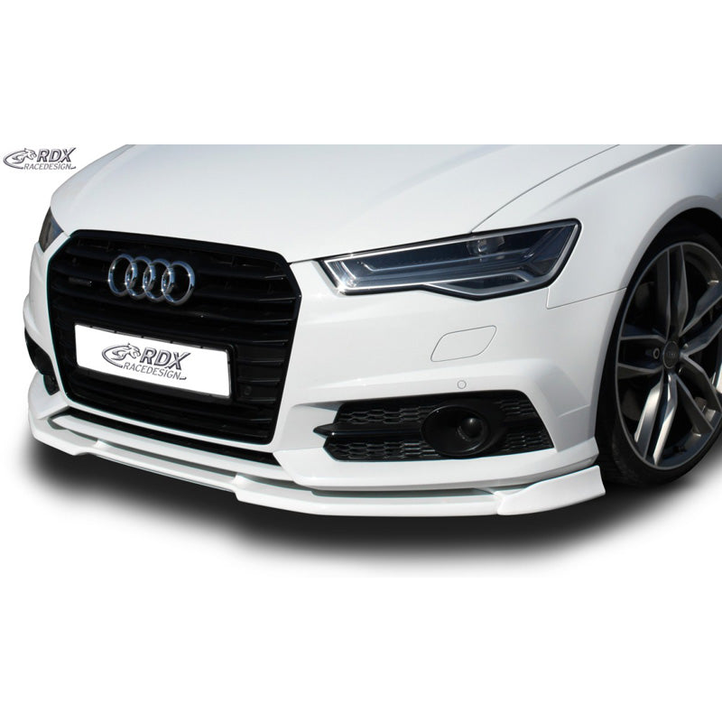 RDX Racedesign, Front spoiler Vario-X, passer til Audi A6 4G/C7 S6/S-Line 2014- (PU)