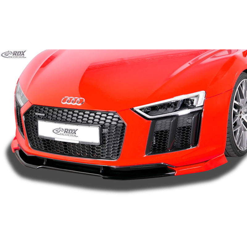 RDX Racedesign, Front spoiler Vario-X, passer til Audi R8 & R8 Spyder 2015- (PU)