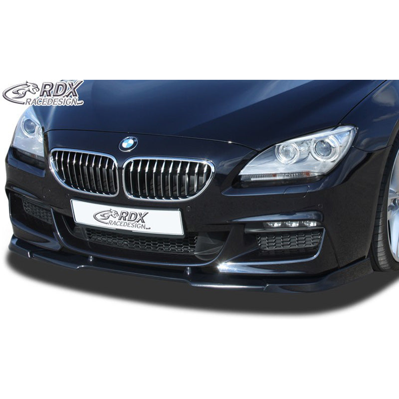 RDX Racedesign, Front spoiler Vario-X, passer til BMW 6-Series F06 Gran Coupe M-Technik (PU)