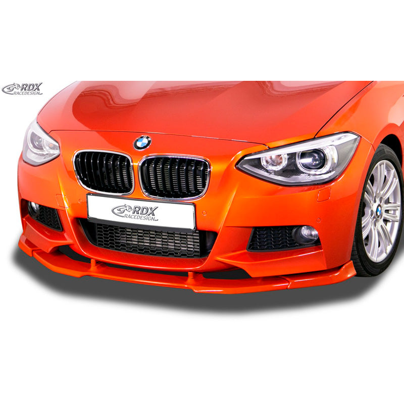 RDX Racedesign, Front spoiler Vario-X, passer til BMW 1-Series F20 2011- 2015 with M Forkofanger (PU)