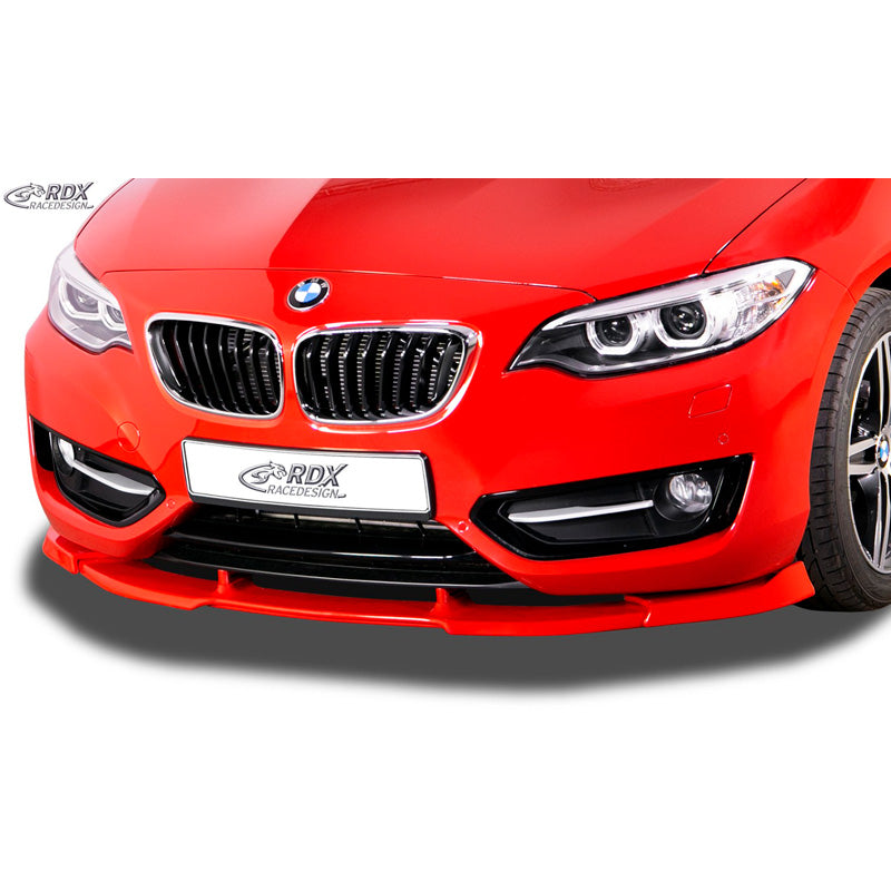 RDX Racedesign, Front spoiler Vario-X, passer til BMW 2-Series F22/F23 2013- excl. M-Sport (PU)