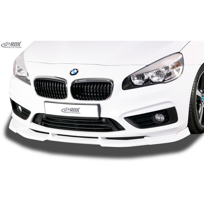 RDX Racedesign, Front spoiler Vario-X, passer til BMW 2-Series F45/F46 Active & Gran Tourer 2015-2018 (PU)