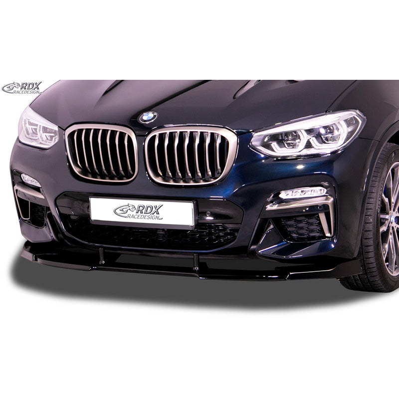 RDX Racedesign, Front spoiler Vario-X, passer til BMW X3 (G01) 2017- & X4 (G02) 2018- with M-Package (PU)