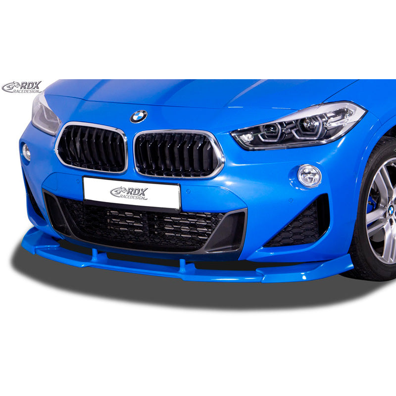 RDX Racedesign, Front spoiler Vario-X, passer til BMW X2 F39 M-Sport 2018- incl. M35i (PU)