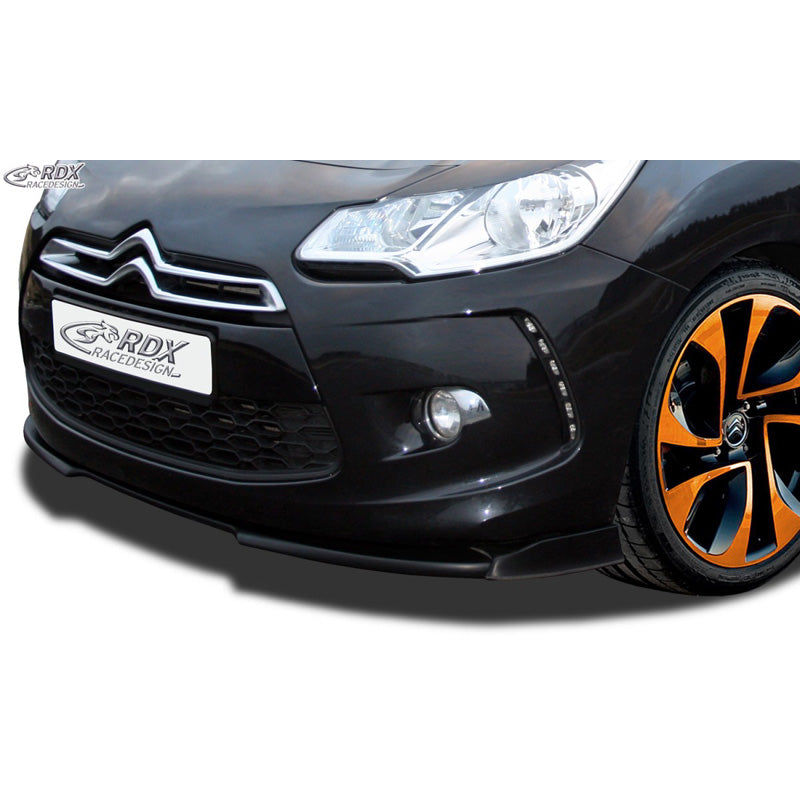 RDX Racedesign, Front spoiler Vario-X, passer til Citroën DS3 2009-2016 (PU)