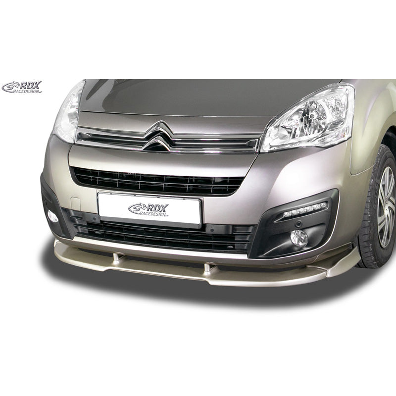 RDX Racedesign, Front spoiler Vario-X, passer til Citroën Berlingo (B9)/Peugeot Partner 2015-2018 (PU)