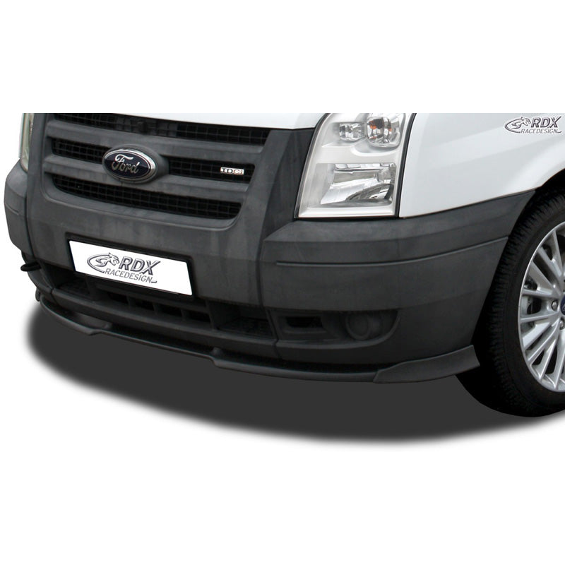 RDX Racedesign, Front spoiler Vario-X, passer til Ford Transit MK6 2006-2013 (PU)