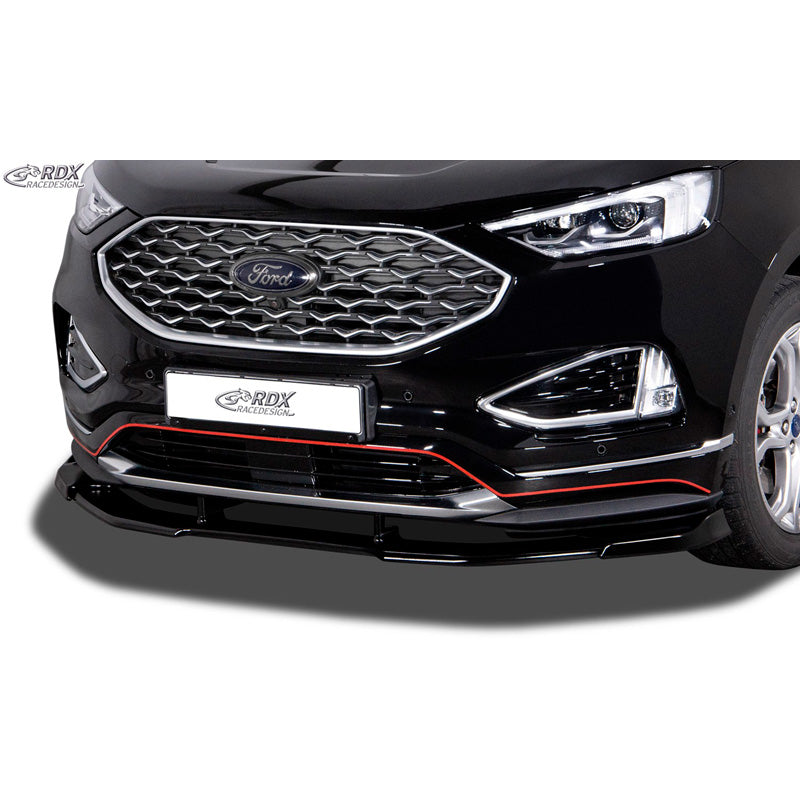 RDX Racedesign, Front spoiler Vario-X, passer til Ford Edge Vignale, Titanium, Trend Facelift 2018- (PU)