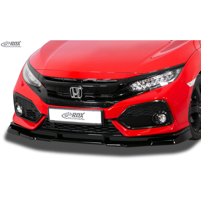 RDX Racedesign, Front spoiler Vario-X, passer til Honda Civic X 2017- (PU)