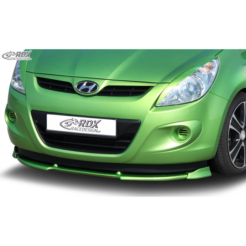 RDX Racedesign, Front spoiler Vario-X, passer til Hyundai i20 PB/PBT 2008-2012 (PU)