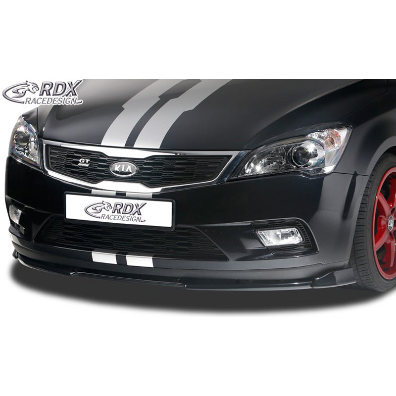 RDX Racedesign, Front spoiler Vario-X, passer til Kia Cee'd Typ ED 2009-2012 incl. SW (PU)