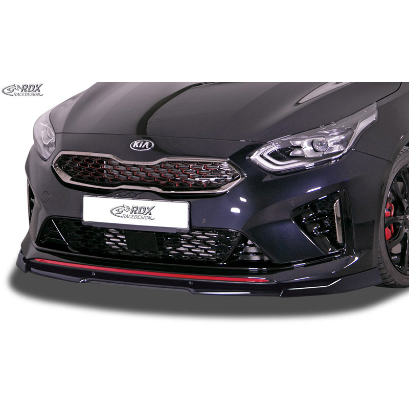 RDX Racedesign, Front spoiler Vario-X, passer til Kia Ceed HB/Sportswagon & ProCeed GT/GT-Line 2018- (PU)