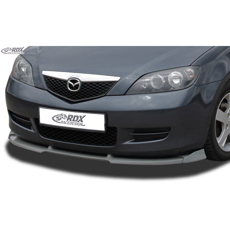 RDX Racedesign, Front spoiler Vario-X, passer til Mazda 2 (DY) 2003-2007 (PU)