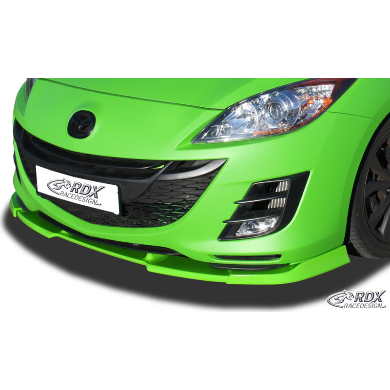 RDX Racedesign, Front spoiler Vario-X, passer til Mazda 3 (BL) 2009-2011 (PU)