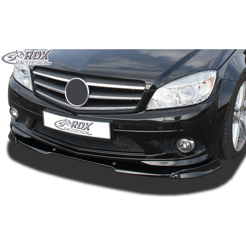 RDX Racedesign, Front spoiler Vario-X, passer til Mercedes C-Class W204/S204 AMG-Styling 2007-2011 (PU)