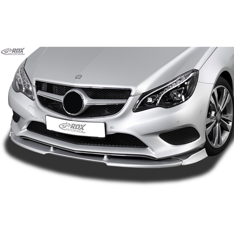 RDX Racedesign, Front spoiler Vario-X, passer til Mercedes E-Class Cabrio A207 & Coupe C207 2013- (PU)