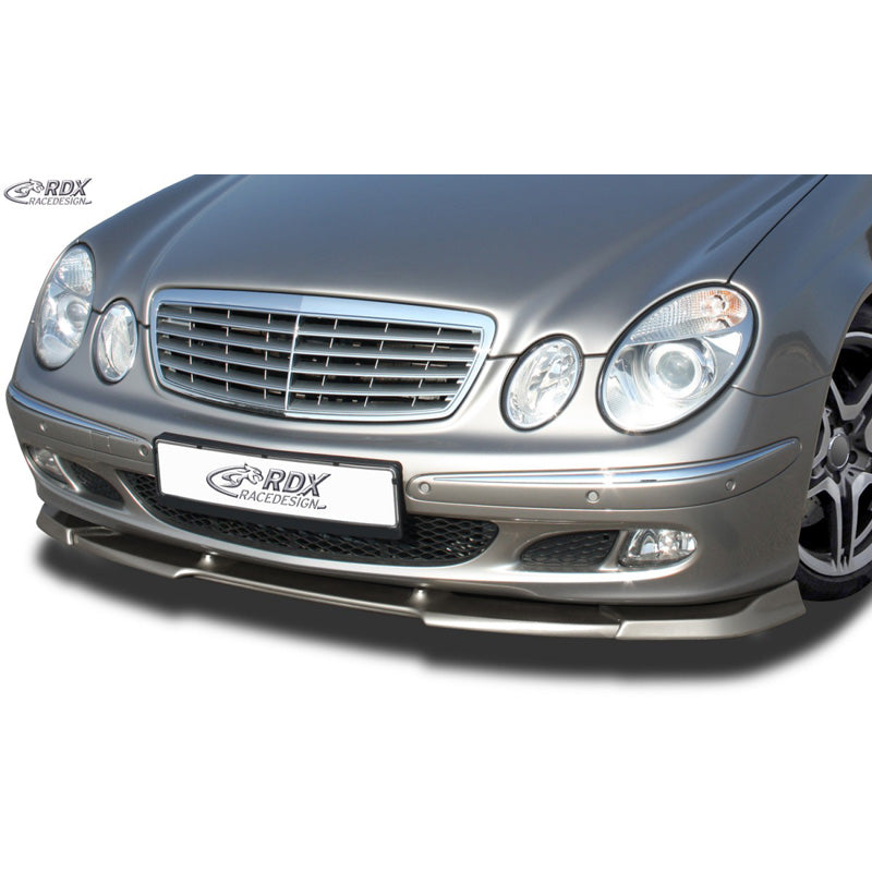 RDX Racedesign, Front spoiler Vario-X, passer til Mercedes E-Class W211 Classic/Elegance 2002-2006 (PU)