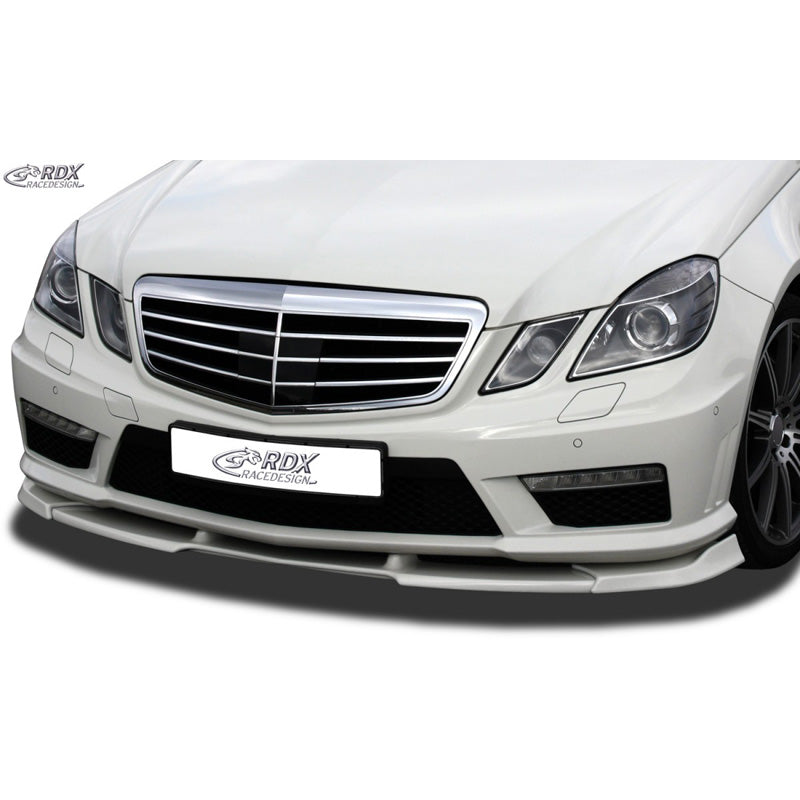 RDX Racedesign, Front spoiler Vario-X, passer til Mercedes E-Class W212 AMG 2009-2013 (PU)