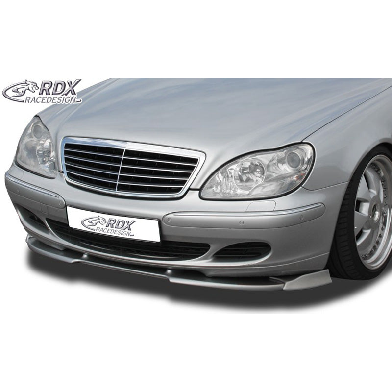 RDX Racedesign, Front spoiler Vario-X, passer til Mercedes S-Class W220 2002- (PU)