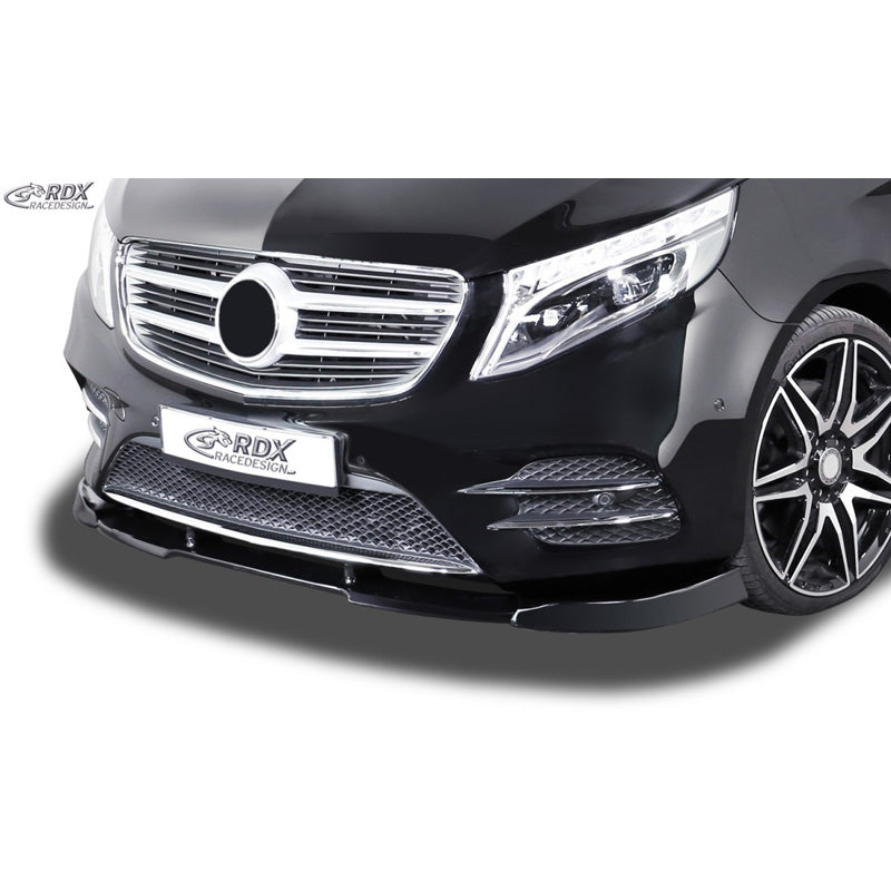 RDX Racedesign, Front spoiler Vario-X, passer til Mercedes V-Class W447  2014-2019 & FL 2019- AMG-Line (PU)