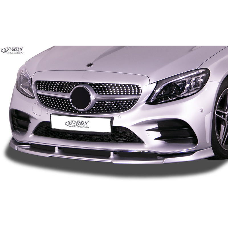 RDX Racedesign, Front spoiler Vario-X, passer til Mercedes C-Class W205 AMG-Line FL 2018- (PU)