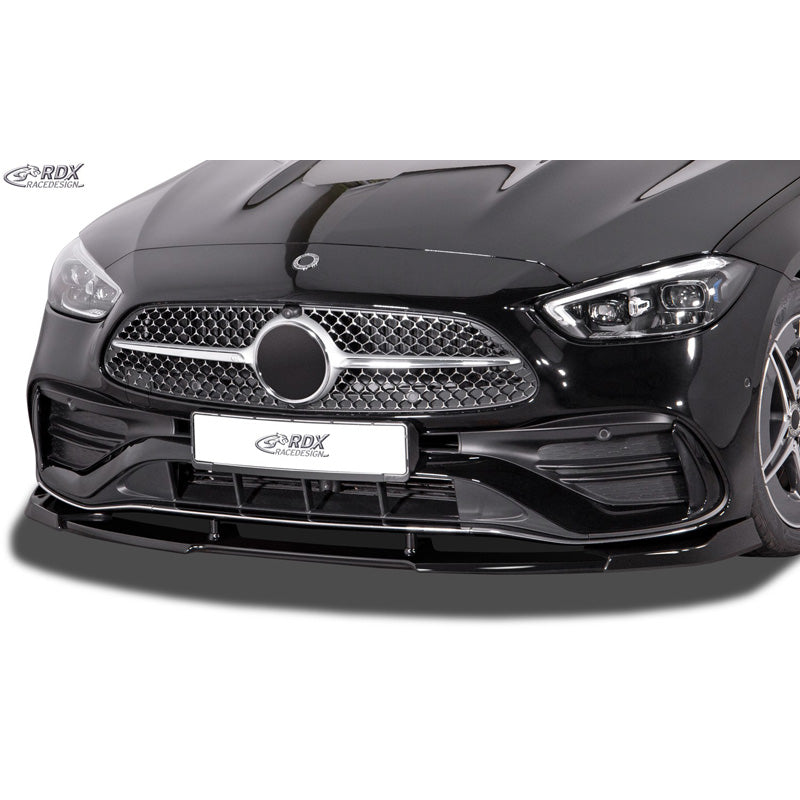 RDX Racedesign, Front spoiler Vario-X, passer til Mercedes C-Class W206 Sedan & Estate AMG-Line 2021- (PU)