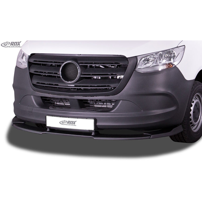 RDX Racedesign, Front spoiler Vario-X, passer til Mercedes Sprinter 2018- (PU)