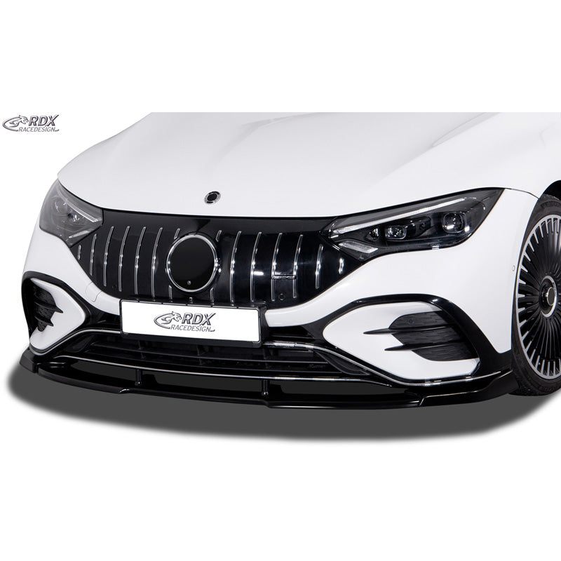 RDX Racedesign, Front spoiler Vario-X, passer til Mercedes EQE 2022- (V295) Inkl. AMG & AMG Line (PU)