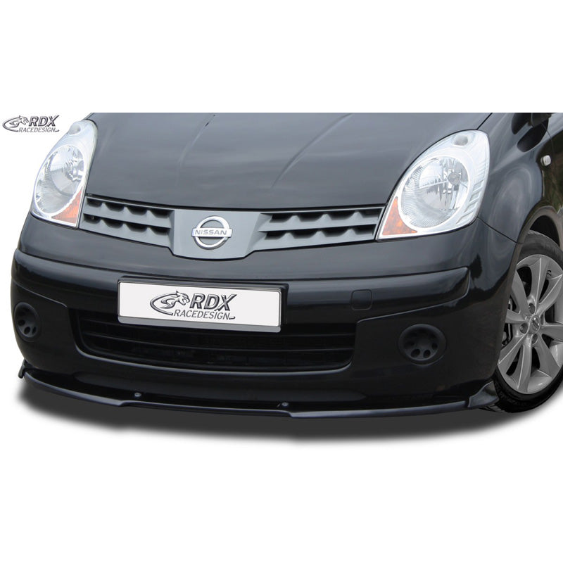 RDX Racedesign, Front spoiler Vario-X, passer til Nissan Note (E11) 2005-2009 (PU)