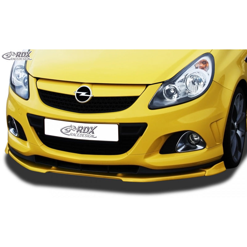 RDX Racedesign, Front spoiler Vario-X, passer til Opel Corsa D OPC Nürburgring Edition 2006-2010 (PU)