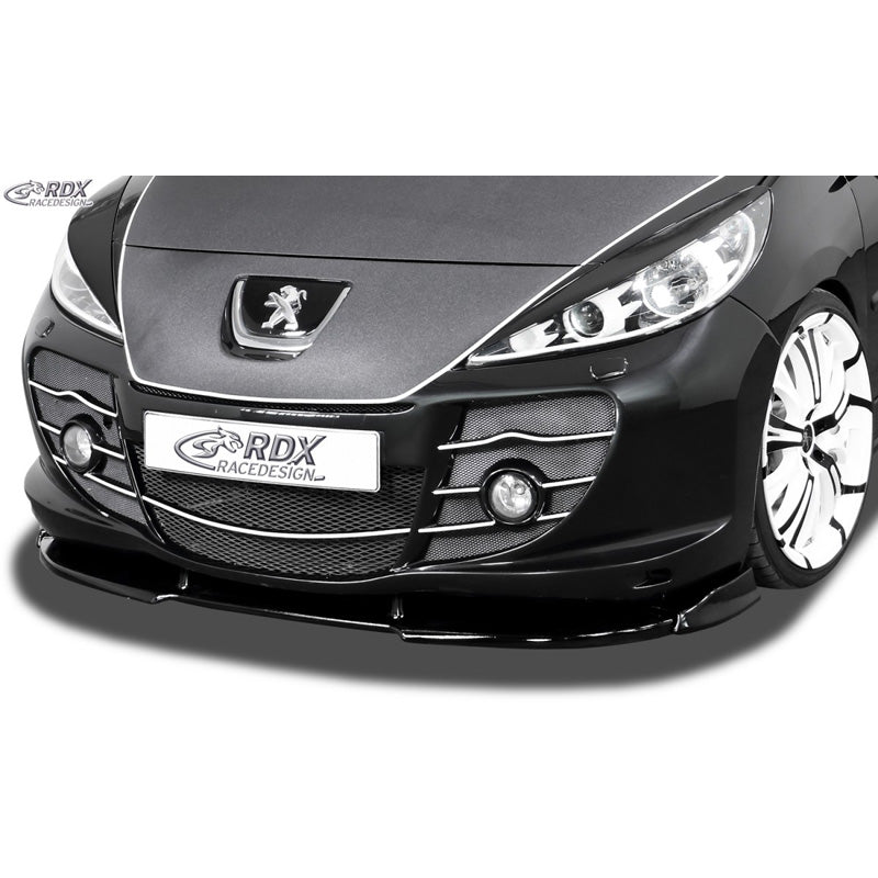 RDX Racedesign, Front spoiler Vario-X, passer til Peugeot 207 with Abbes bumper (PU)