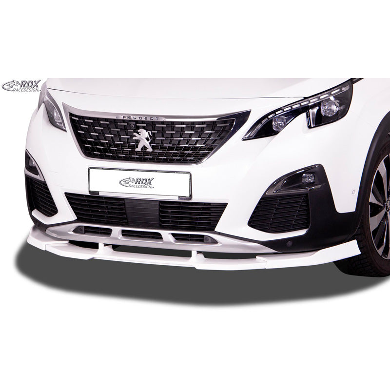 RDX Racedesign, Front spoiler Vario-X, passer til Peugeot 5008 II 2016-2020 (PU)