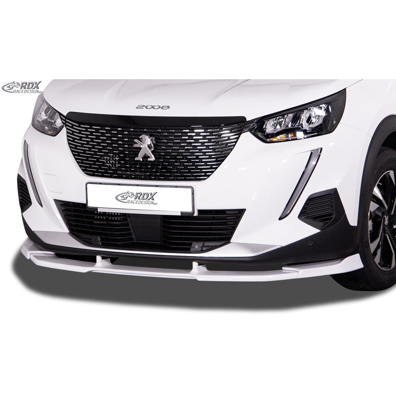 RDX Racedesign, Front spoiler Vario-X, passer til Peugeot 2008 II 2019- (PU)