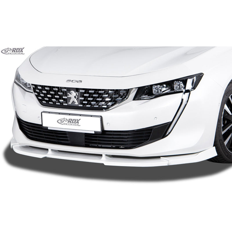 RDX Racedesign, Front spoiler Vario-X, passer til Peugeot 508 II Sedan & SW 2019- (PU)