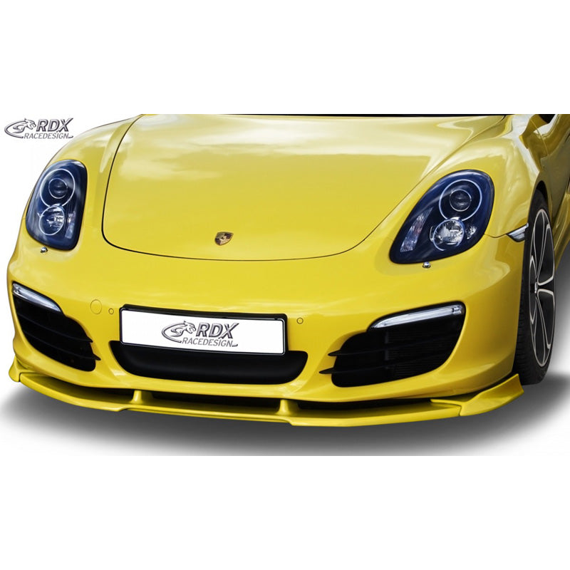 RDX Racedesign, Front spoiler Vario-X, passer til PO Boxster (981) 2012- (PU)