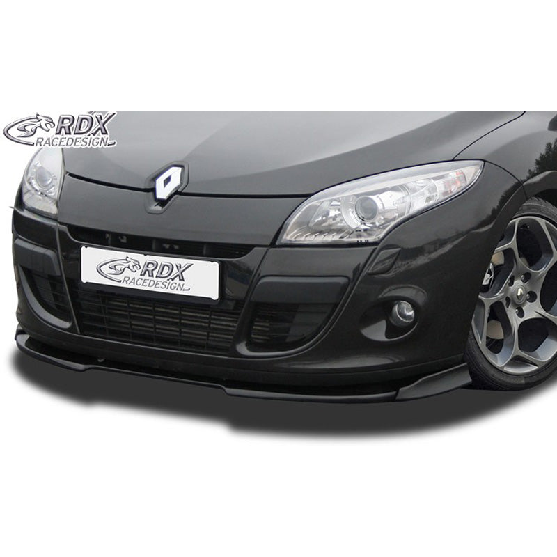 RDX Racedesign, Front spoiler Vario-X, passer til Renault Megane III Coupe/Cabrio/CC 2008-2012 (PU)